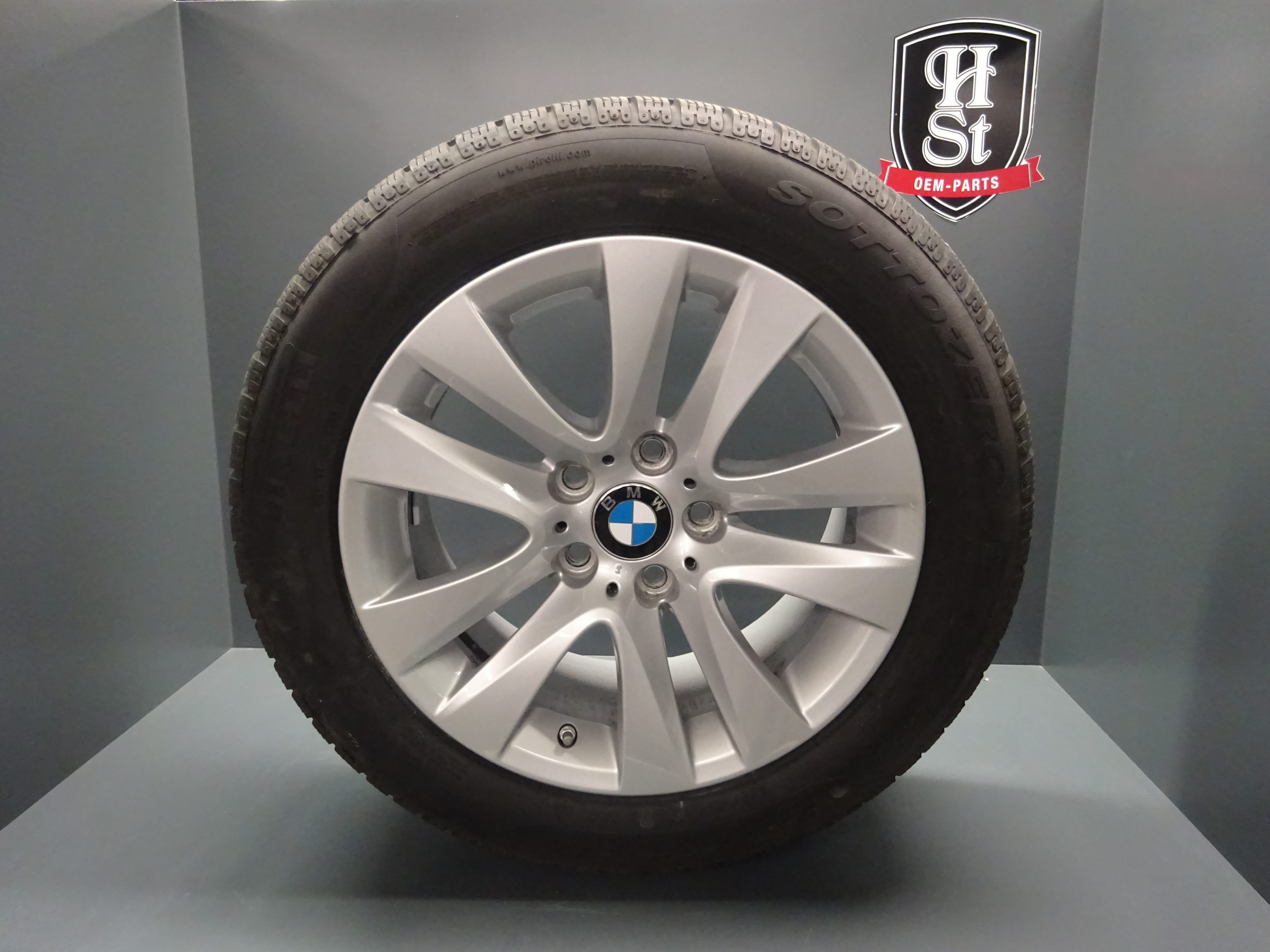 Pirelli 338 8J H-ST-Ullmann BMW Style Winterkomplettrad GT 3er RFT D71 6791478 - W210 Sottozero 225/55R17 17\